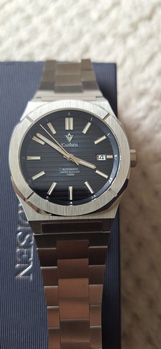 Nou! Ceas automatic, cu Seiko NH35A.