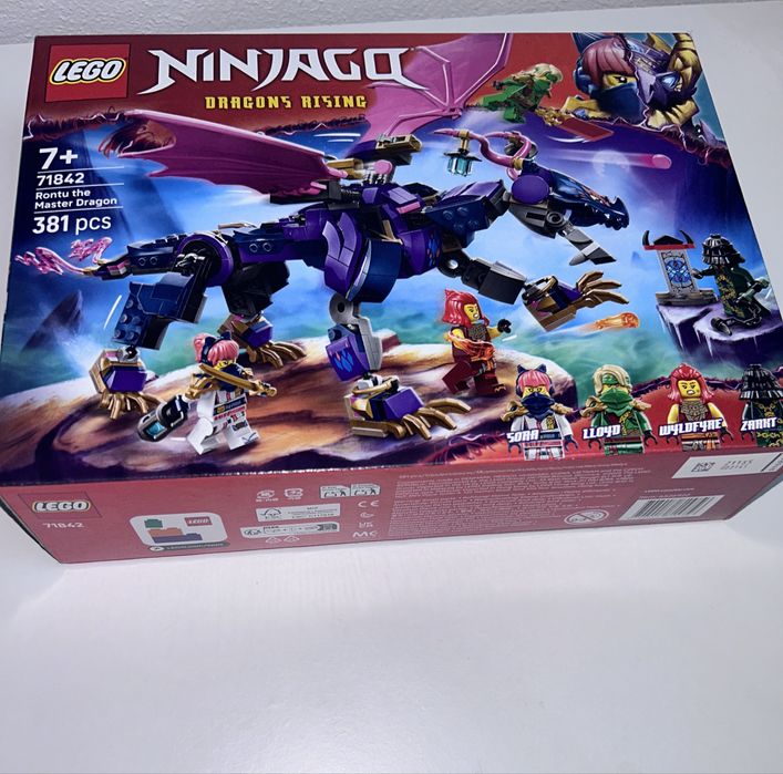LEGO Ninjago Dragons Rising – Rontu the Master Dragon 381 piese