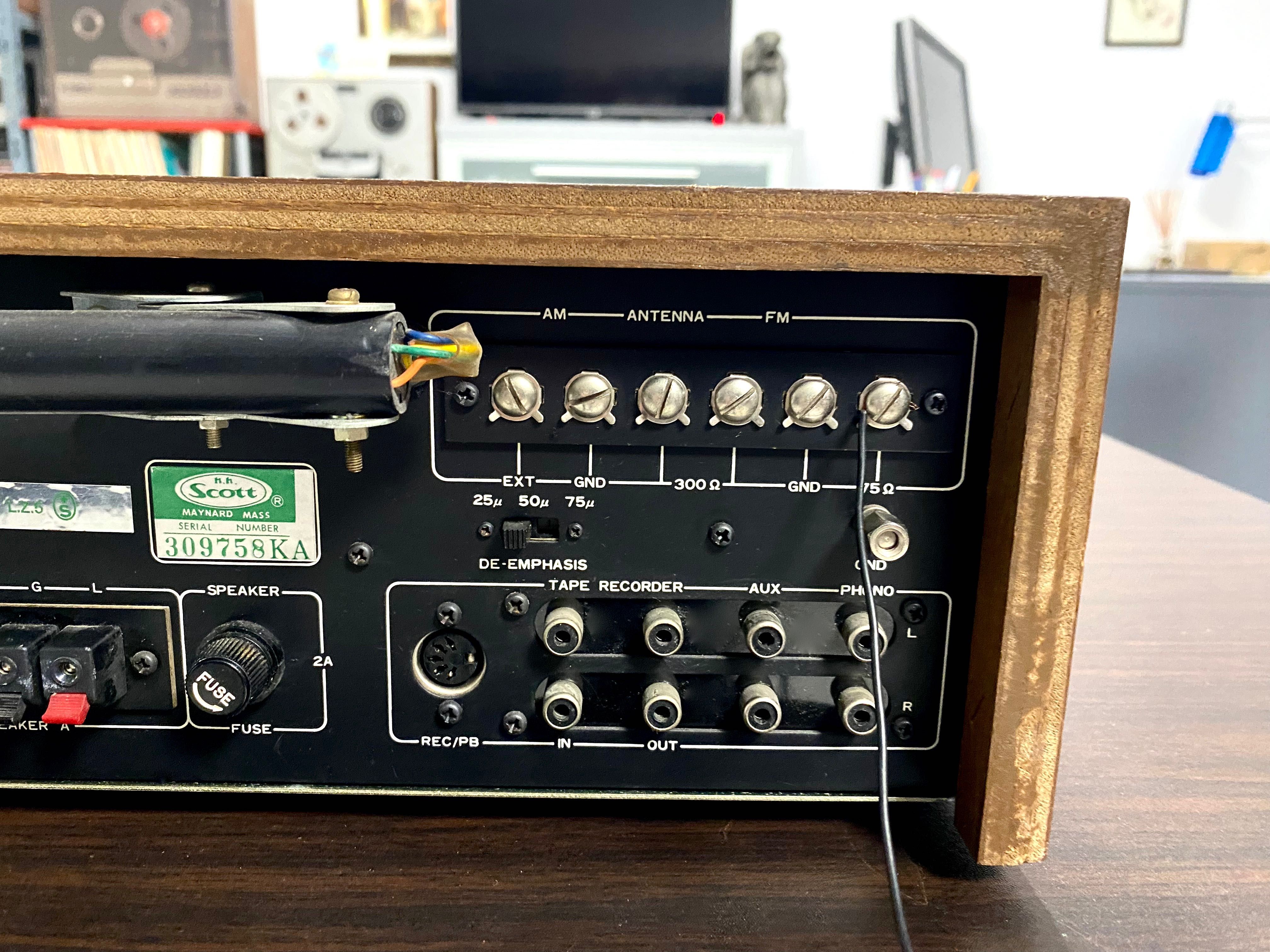 Vintage американски ресивър Scott