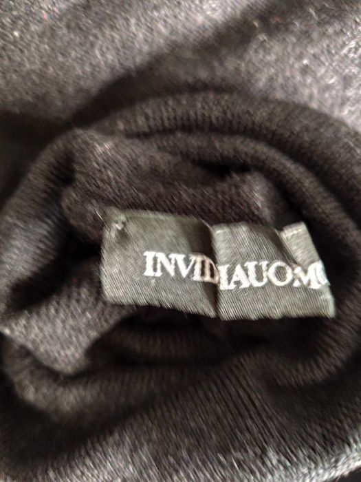 Bluza din lina pura virgina neagra Invidiauomo-masura 40-42-Noua!