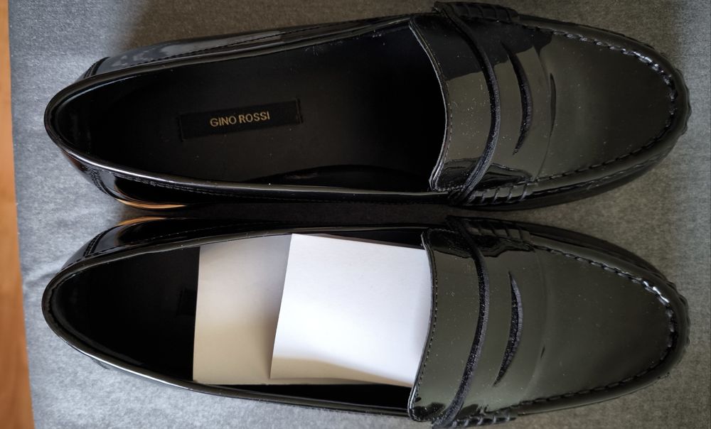 Кожени обувки -лак