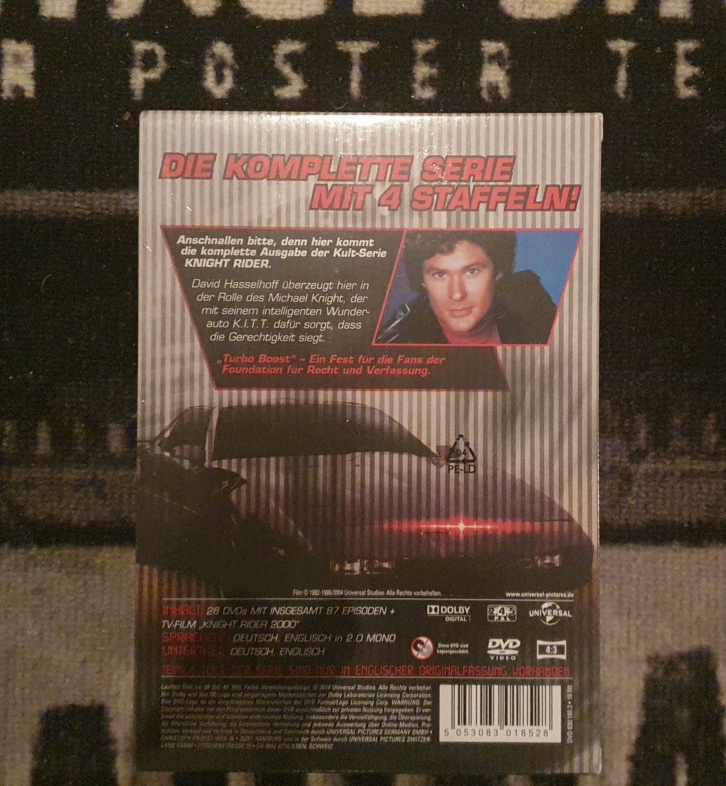 FILM SERIAL Knight Rider -DVD Box Set [26 DVD] Original