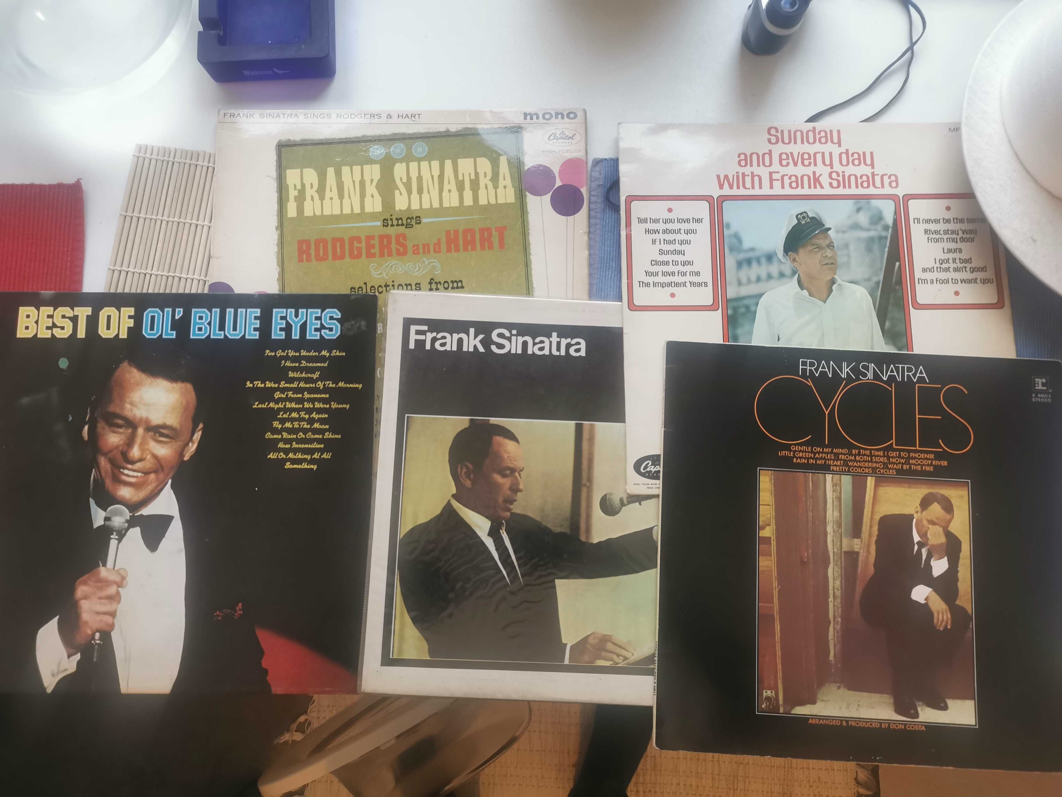 Frank Sinatra disc vinil placa 5 albume