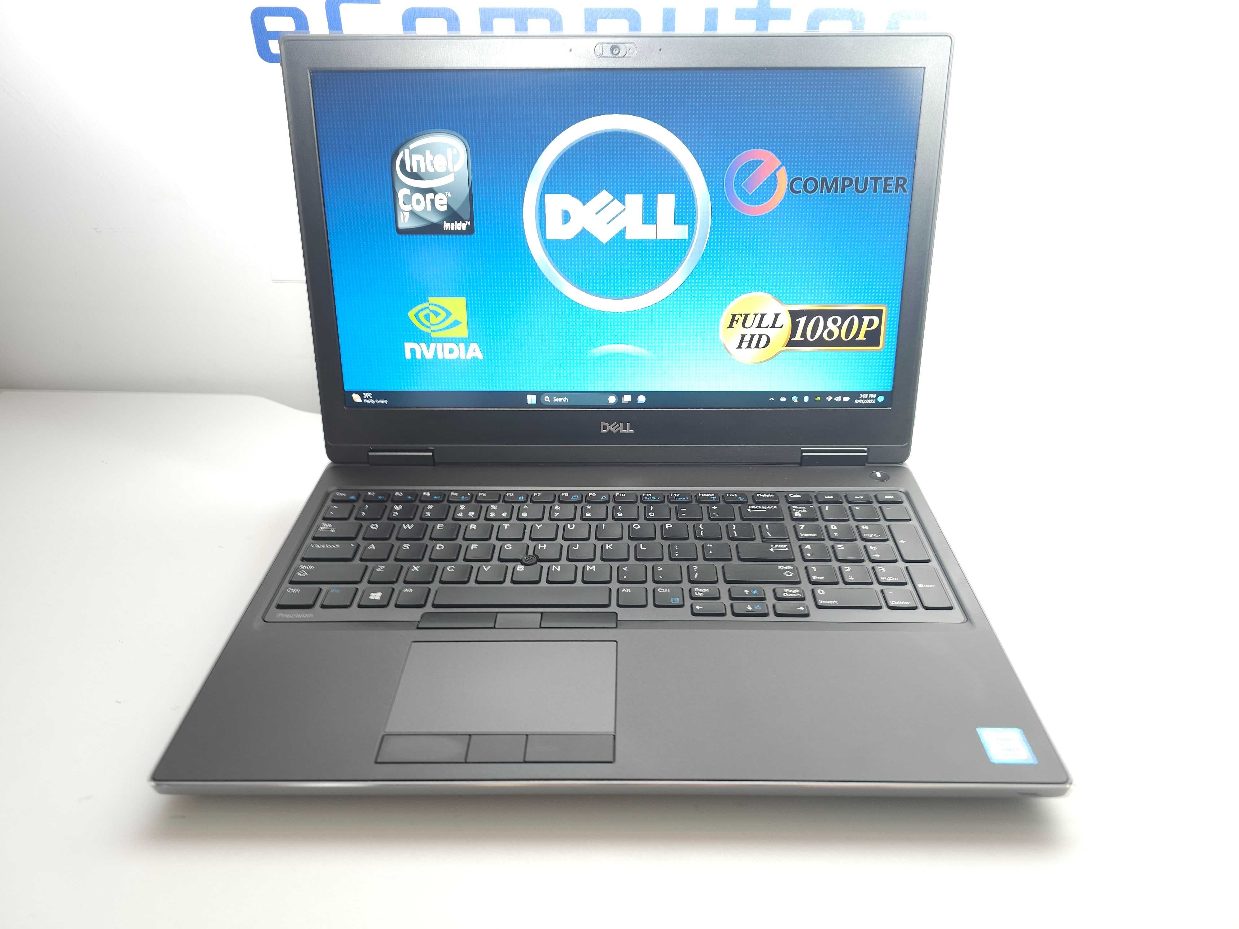 Laptop DELL Precision Workstation i7 nVidia RTX 3000 GAMING Garantie