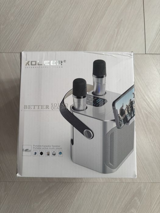 Портативная колонка Koleer S882 черная