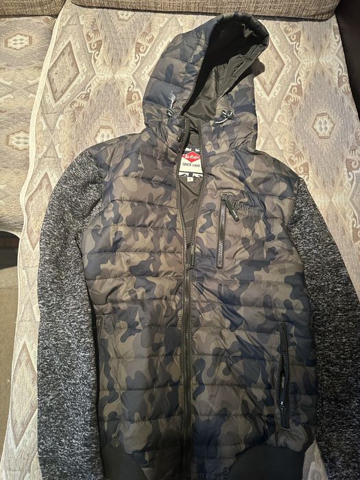 Мъжко зимно камуфлажно яке Lee Cooper