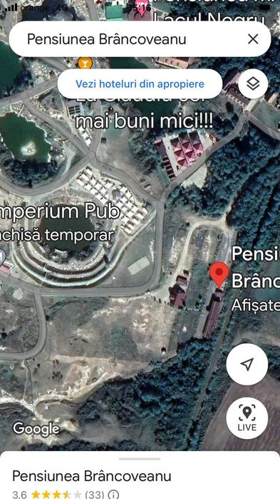 DOMENIU TURISTIC 14.000 m / PENSIUNI + camping in statiunea Ocna Sibiu