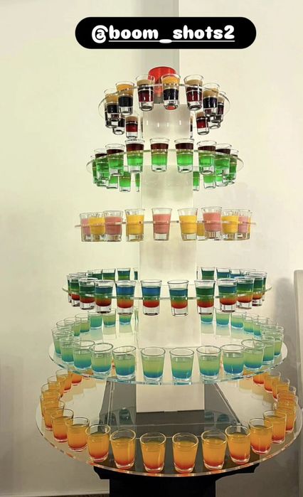 Tort shot-uri/tortul mirelui - pentru nunta, botez, majorat.