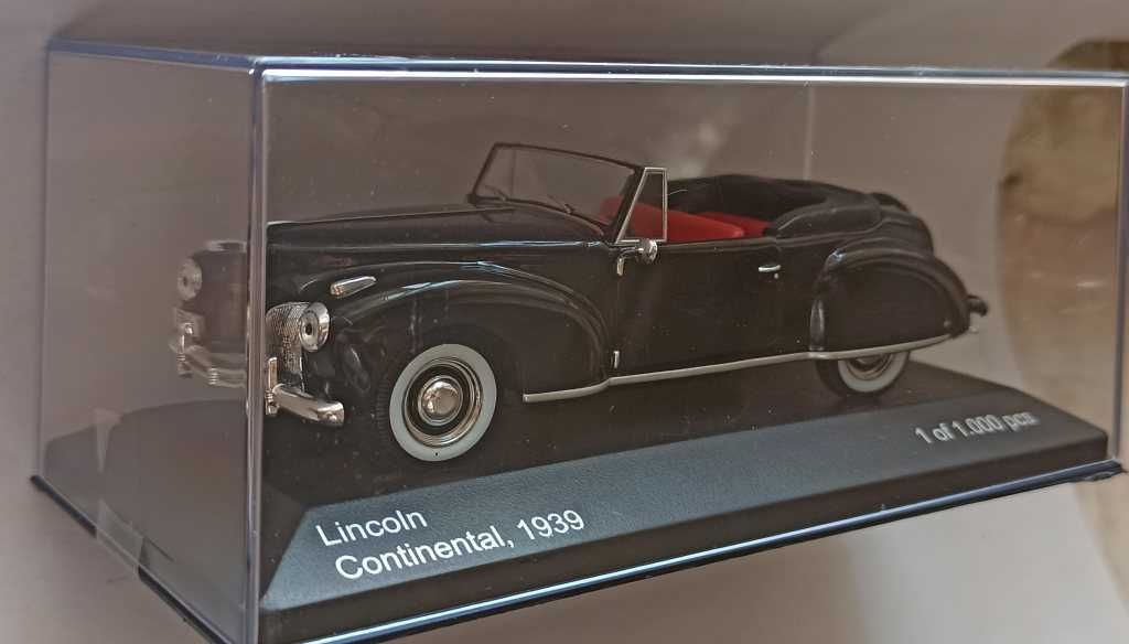 Macheta Lincoln Continental 1939 - Whitebox 1/43