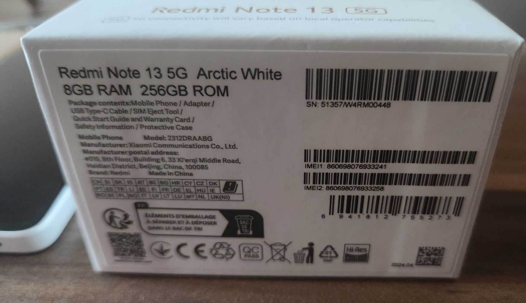 Redmi Note 13 5G Arctic White