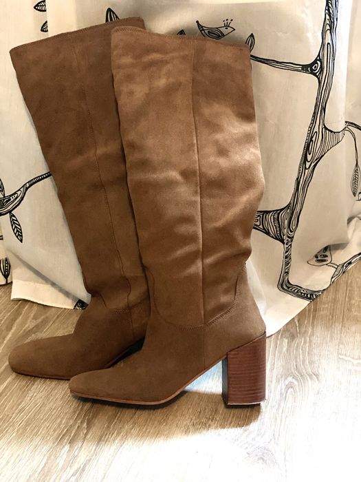 Cizme inalte Mango piele naturala (37,38)