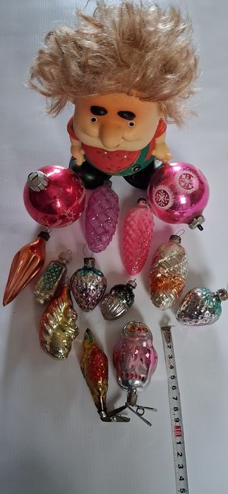 Елочные игрушки СССР