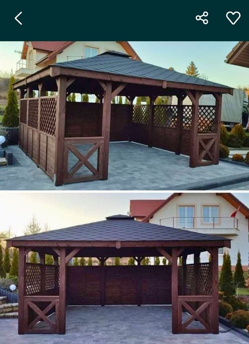 Foișoare terase pergole moderne