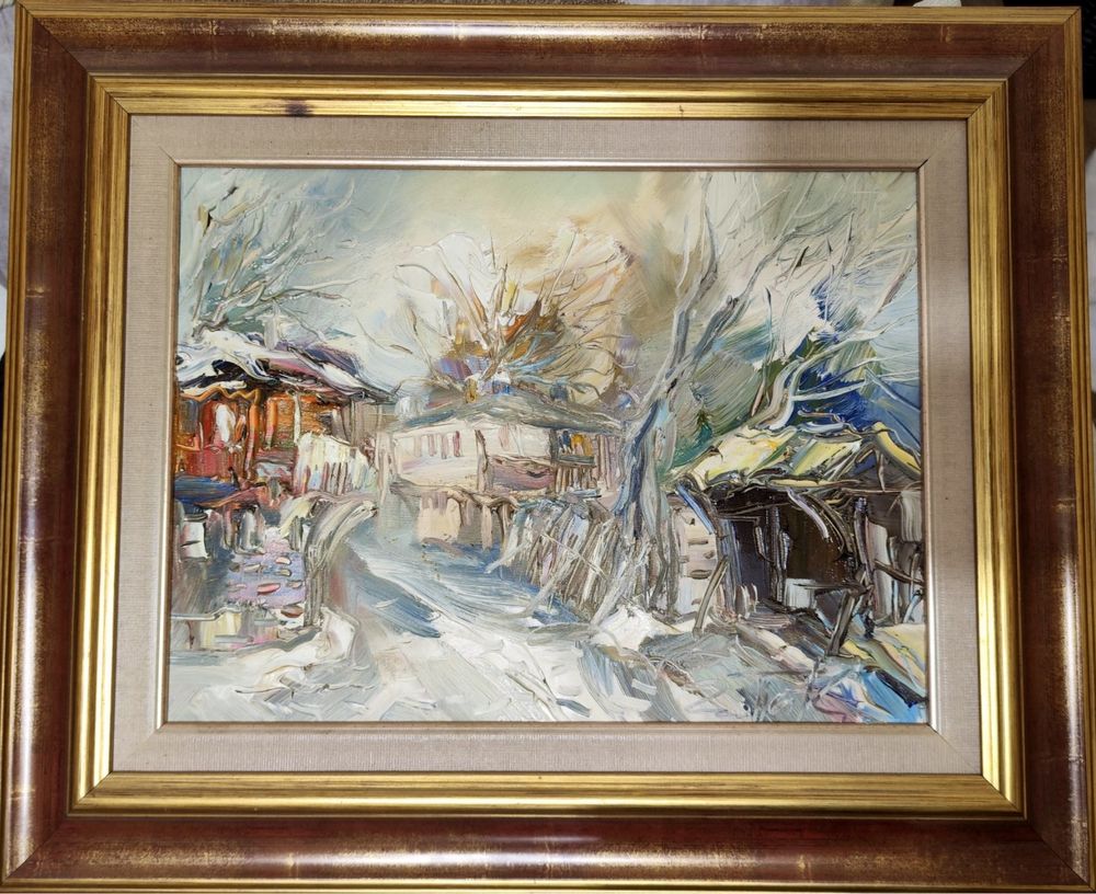 Картина на Георги Петров (маслени бои върху платно)