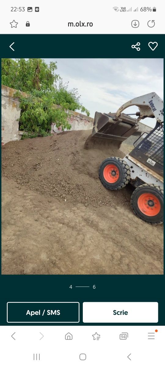 70 LEI METRU CUB,Transport Gratis,Balast,Nisip,Piatră