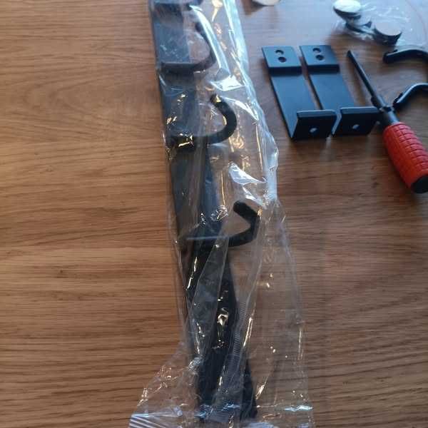 НОВA! Закачалка за врата, 8 куки, без пробиване, за врати до 2 см