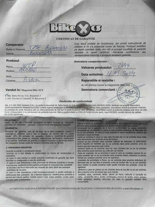 Bicicleta BMX WeThePeople Arcade negru mat STOCK