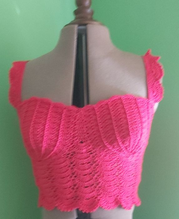 Bustiera crosetata manual