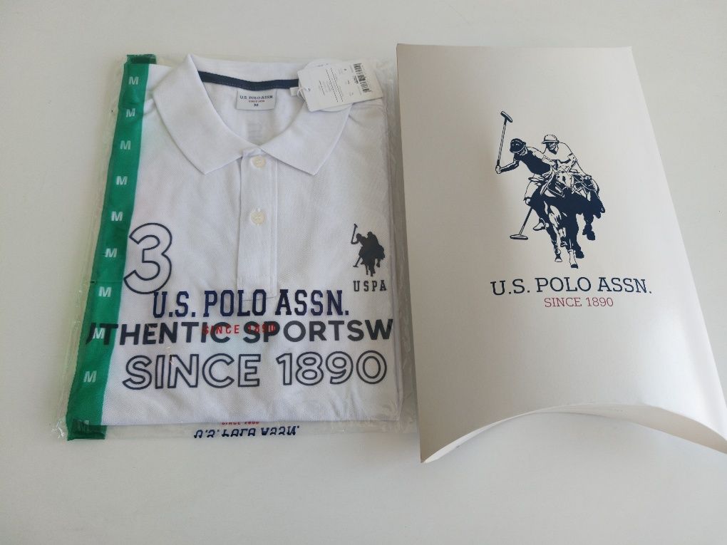 U.S. Polo Assn. M,L,2XL.Оригинални мъжки тениски