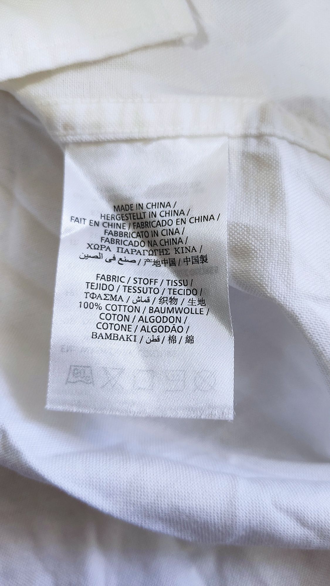 Cămașă Gant The Oxford Shirt Regulat mărime S/M bărbat bumbac casual