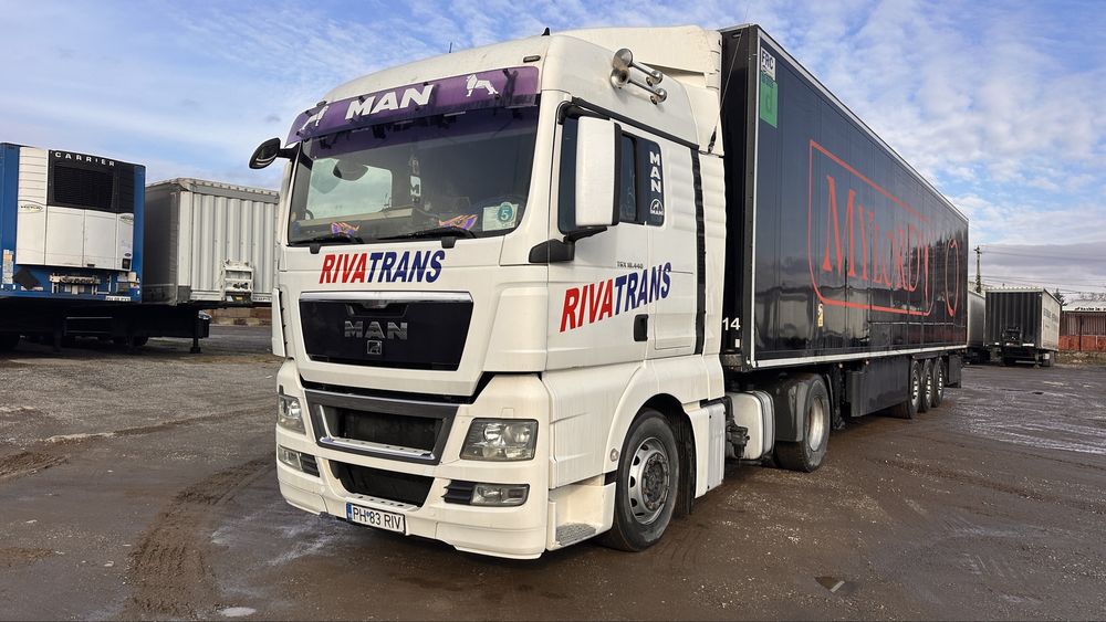 Man tgx  si semiremorca schmitz