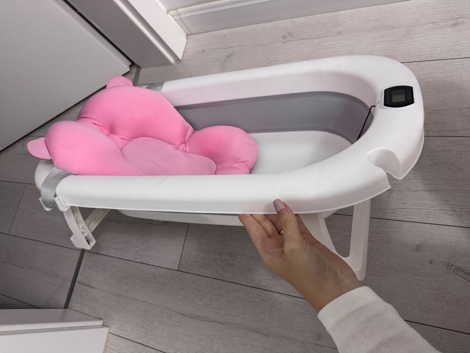 Cădiță pliabilă bebeluși stare ca nouă