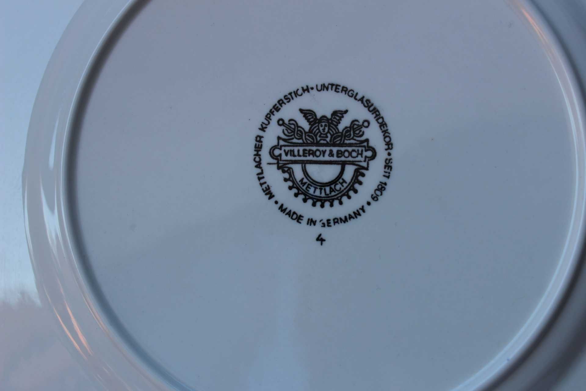 Set 3 farfurii colectie VILLEROY & BOCH, Mettlach, Napoleon Bonaparte