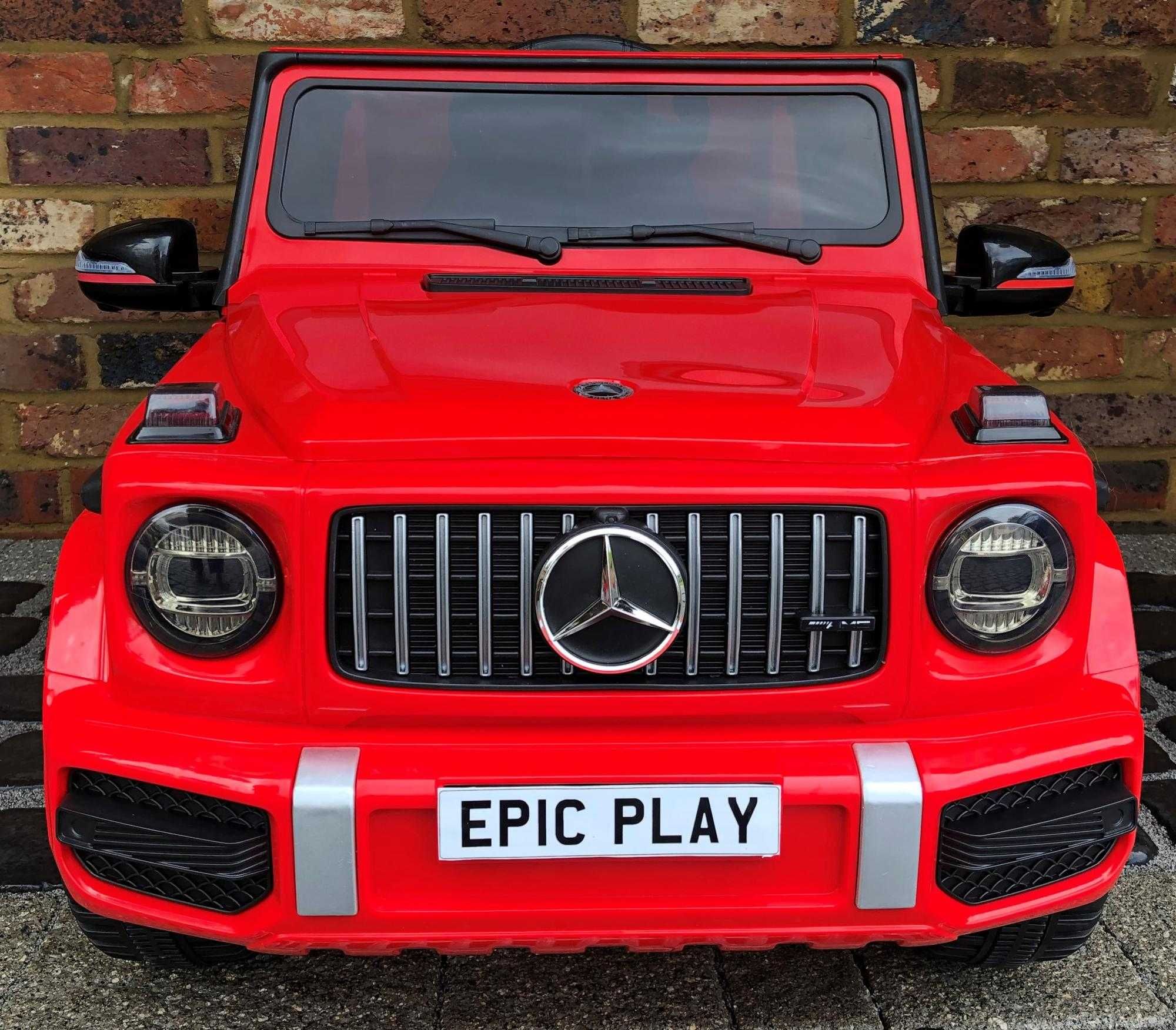 Masinuta electrica pentru copii Mercedes G63 AMG 2x35W 12V #RED
