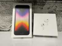 КАТО НОВ!!! Iphone SE 3th Gen  128GB  Със AirPods Pro 2nd Generation