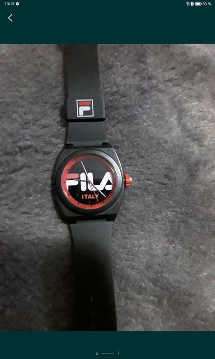 Vând ceas Fila original, în stare foarte bună, silicon. Trimit prin po