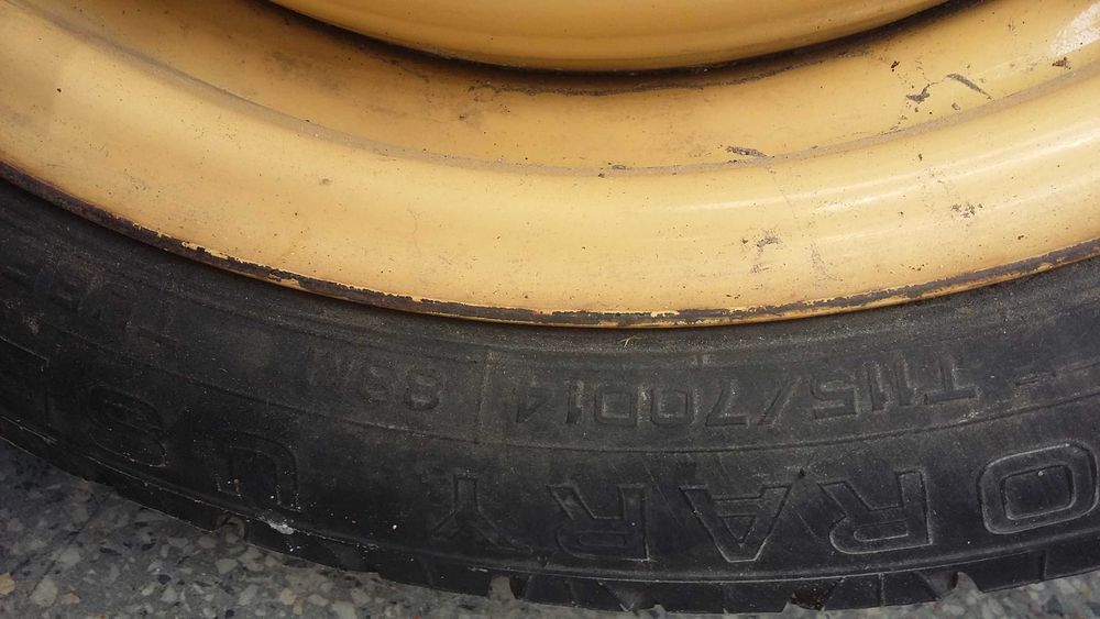 Резервна гума патерица T115/70D14