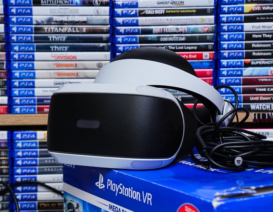 Ochelari VR cu manete + jocuri , PS 4 , PlayStation 4