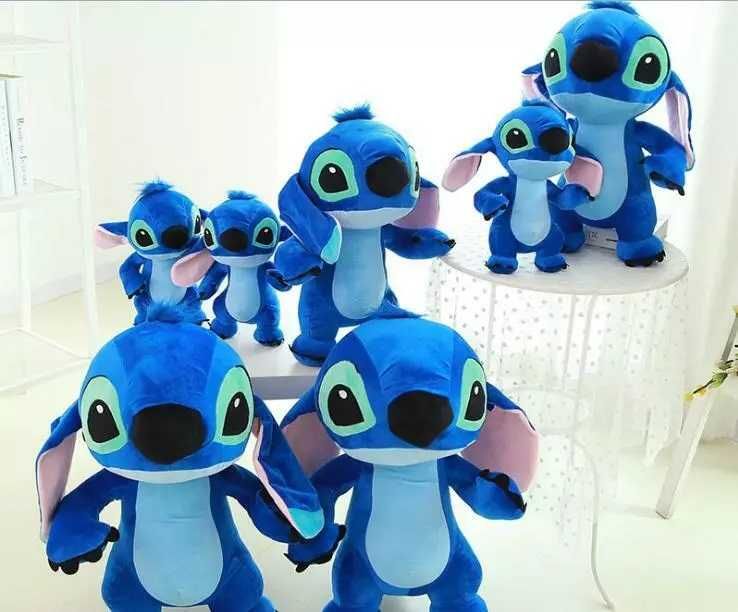 Голям Плюшен Стич + ПОДАРЪК Флашка, Играчка Стич 80 / 100см Stitch