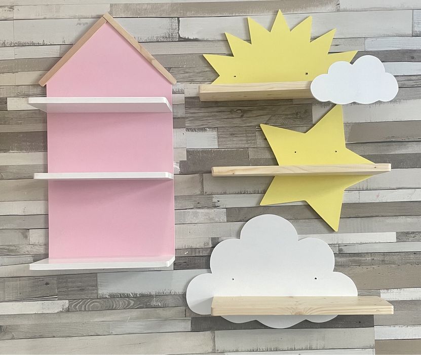 Детска етажерка къщичка