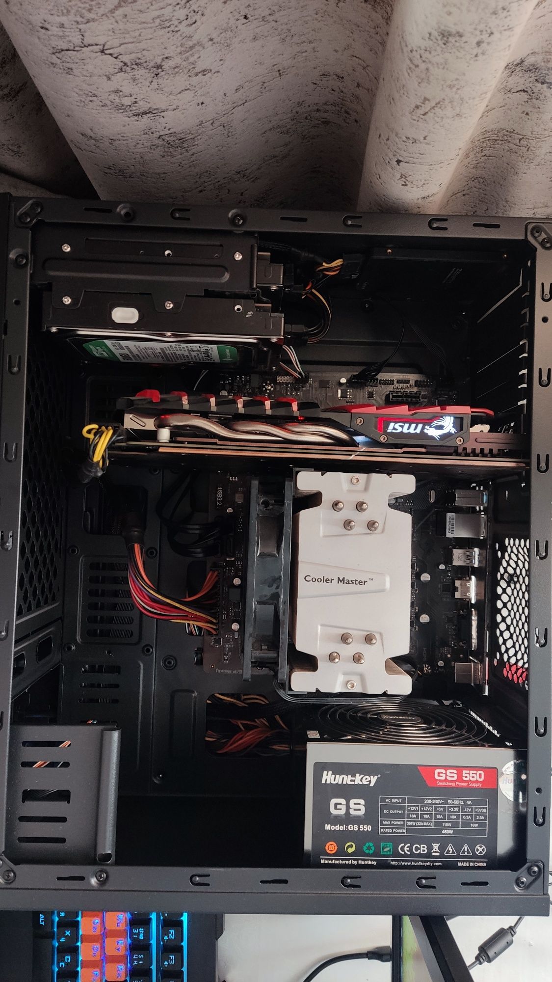 Игровой компьютер i5-11400f Gtx1060 6Gb LCD24