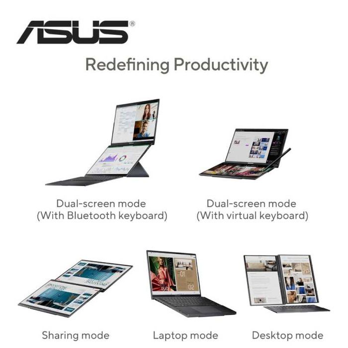 ASUS Zenbook DUO 14 (UX8406) (U7-155H)