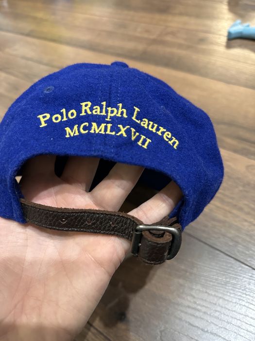 Ralph Lauren - вълнена шапка с козирка