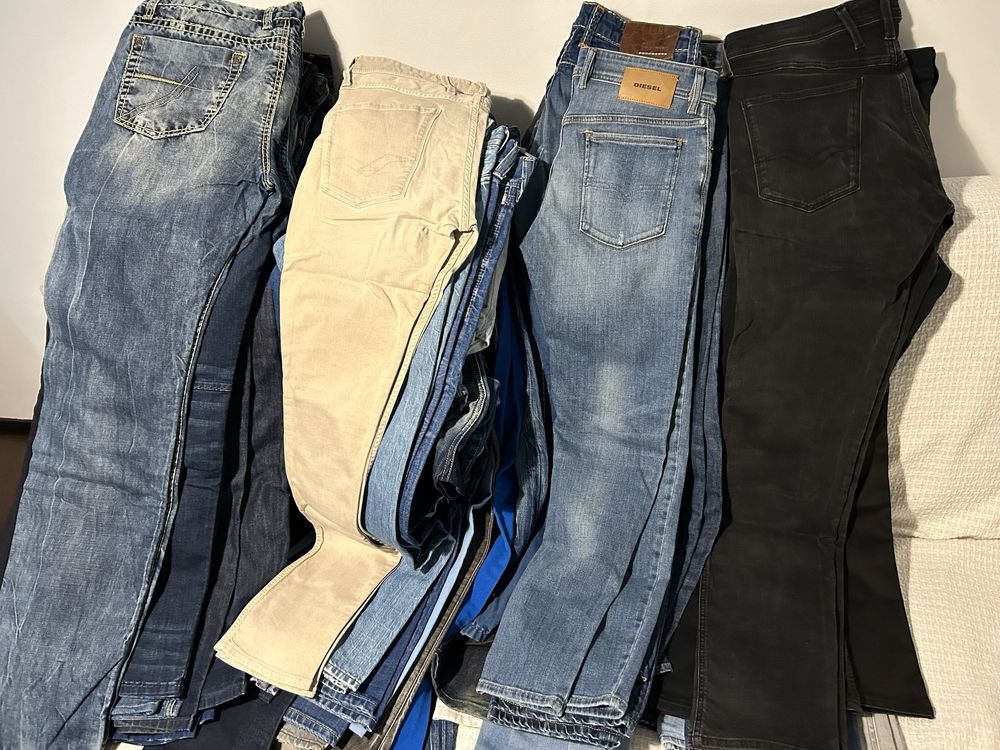 Lot BLUGI originali Diesel, Replay, Camp David altele