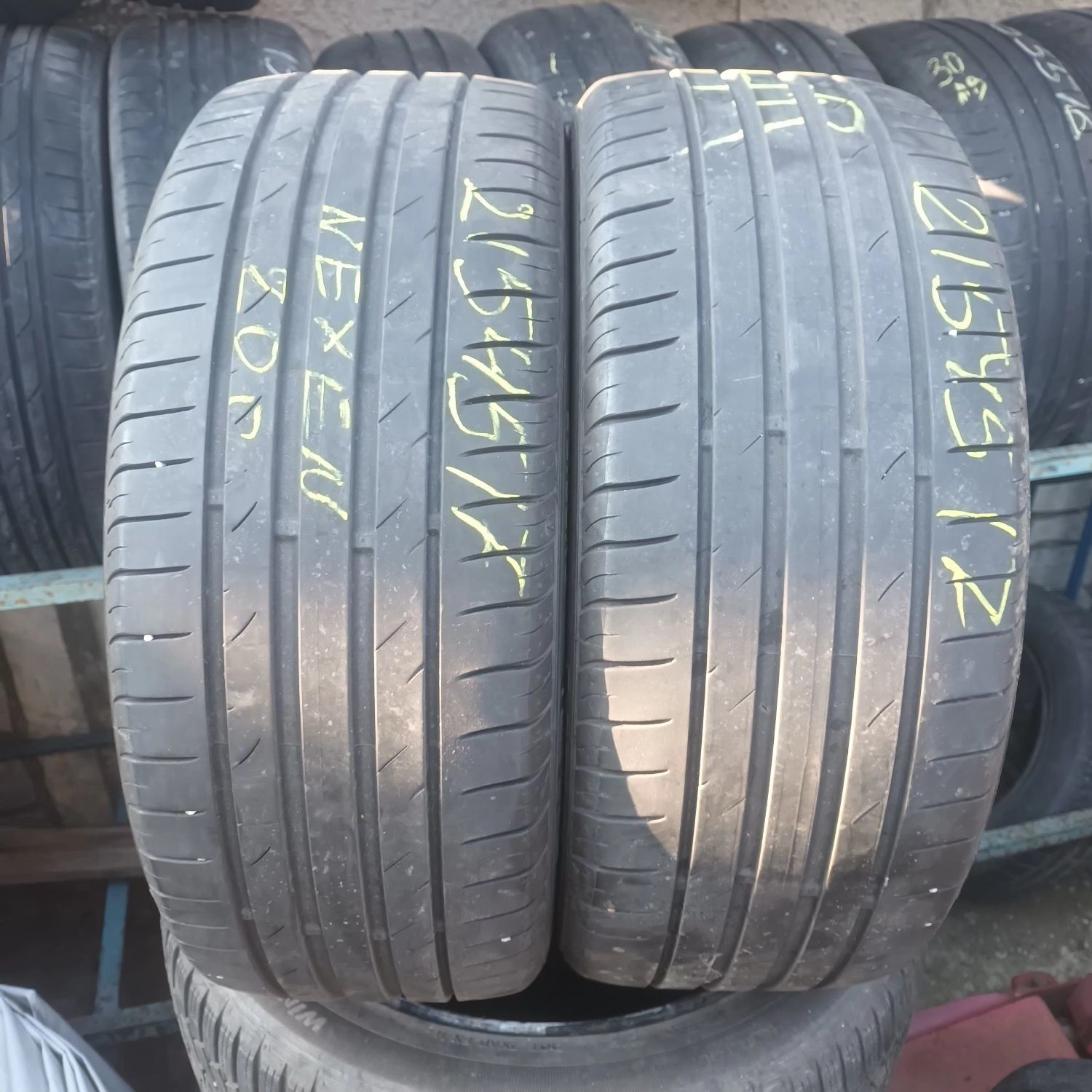 215 45 17 NEXEN 2бр летни дот 2020г