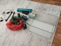 Acvariu 60L+lampi+filtre+altele
