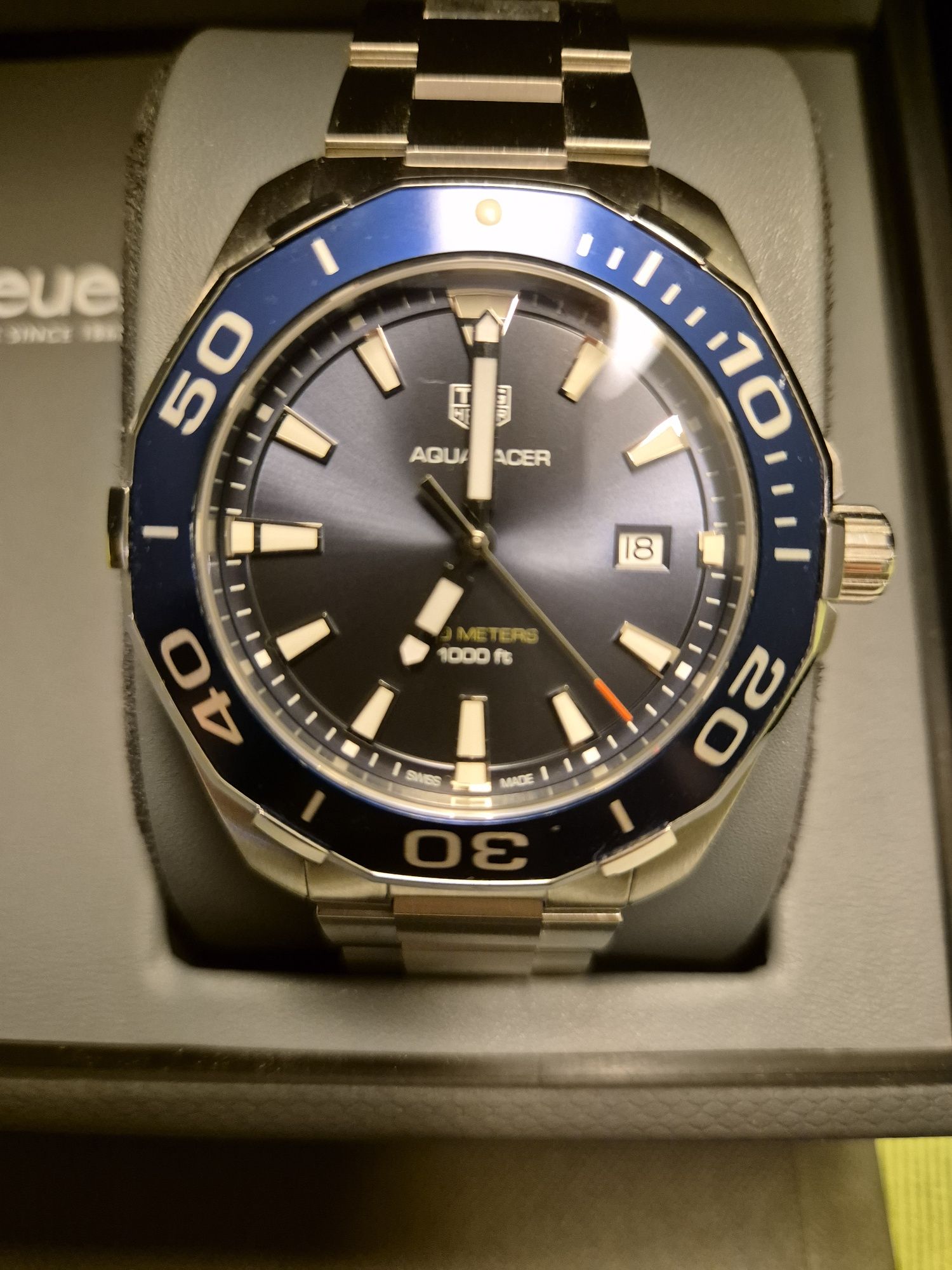 Tag Heuer Aquaracer 300m Diver 43mm Quartz Blue