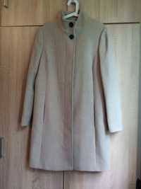 Palton dama bej, Montego, jacheta lunga eleganta