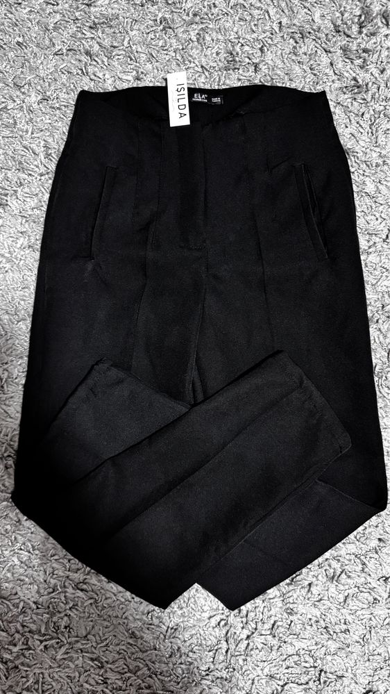 Costum pantaloni si vesta negru