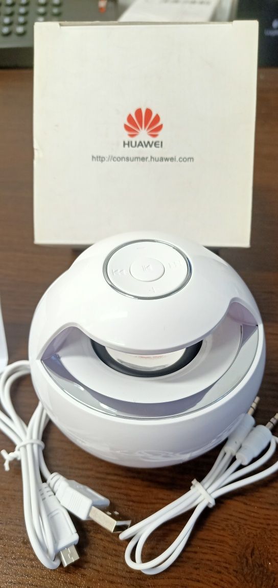 Мини bluetooth колонка Huawei AJ-69 Bluetooth 2.0 с LED светлини