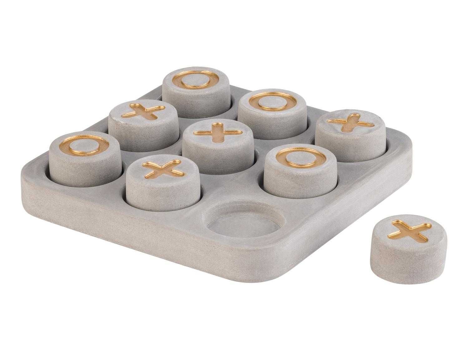 НОВИ! Морски шах Табло за игра Tic-tac-toe цимент