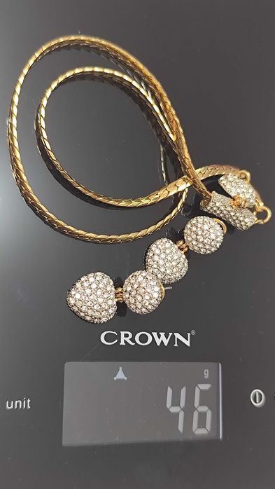 Златно Колие / Обеци / GERMANY 1990г.