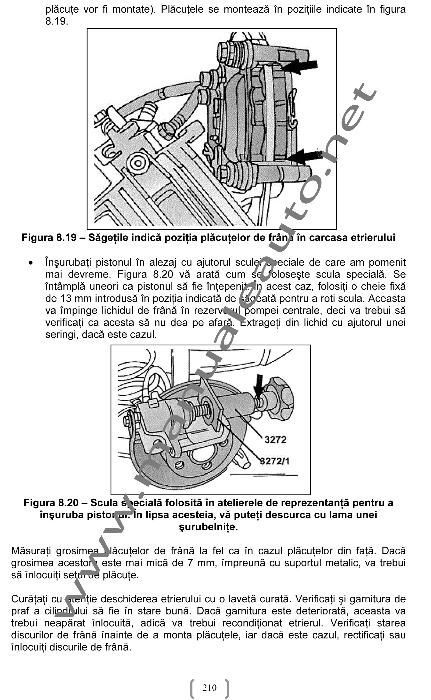 Manual reparatii Audi A3 1.9 TDI 2000-2004