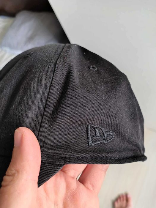 Sapca New York Yankees Cap/Hat Solid Black Baseball Curved Brim