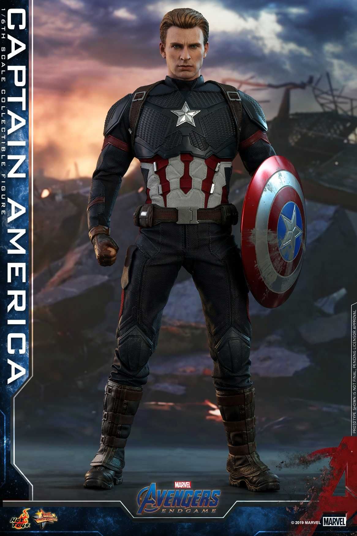 Колекционерска фигурка Hot Toys Avengers: Endgame Captain America