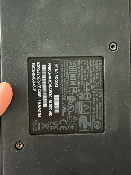 Docking station Dell WD19